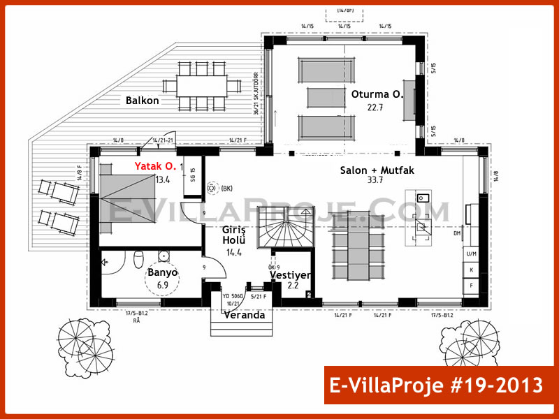 Ev Villa Proje #19 - 2013 Thumbnail 2