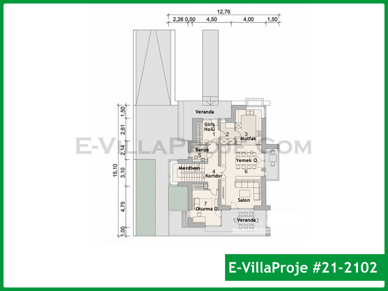 Ev Villa Proje #21 - 2102 Thumbnail 2