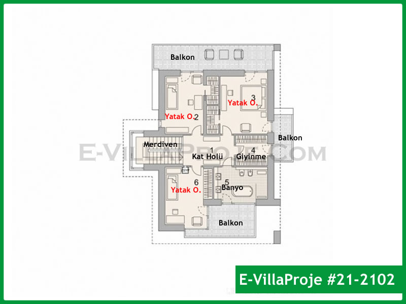 Ev Villa Proje #21 - 2102 Thumbnail 3