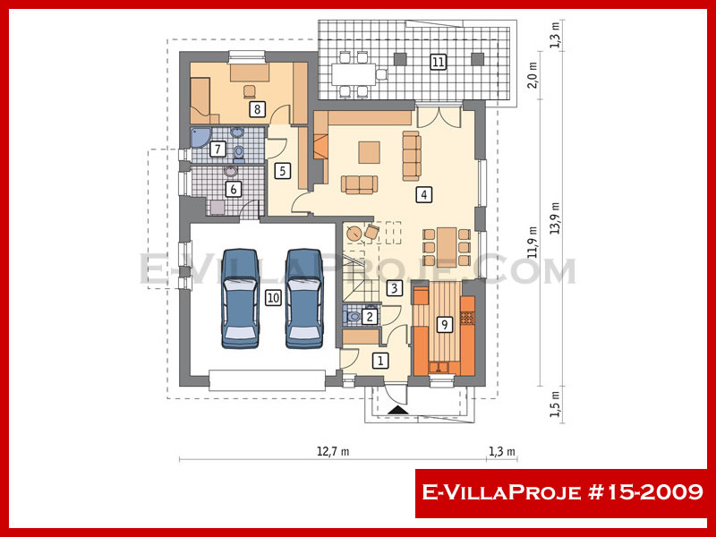 Ev Villa Proje #15 - 2009 Thumbnail 2