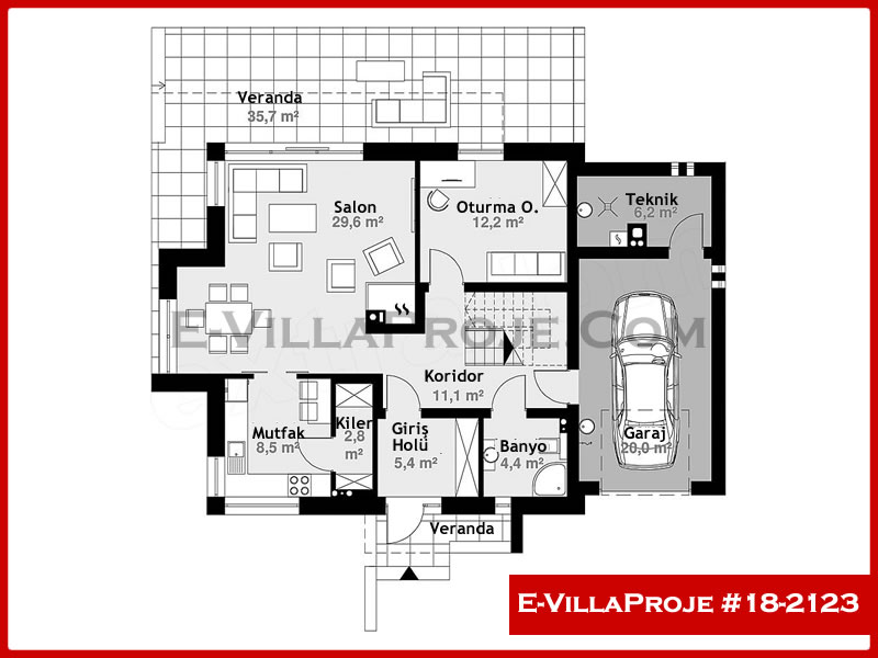 Ev Villa Proje #18 - 2123 Thumbnail 2