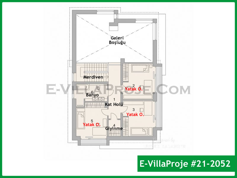 Ev Villa Proje #21 - 2052 Thumbnail 3