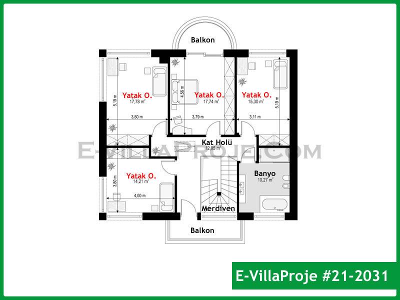 Ev Villa Proje #21 - 2031 Thumbnail 3
