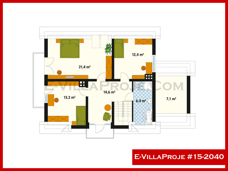Ev Villa Proje #15 - 2040 Thumbnail 3