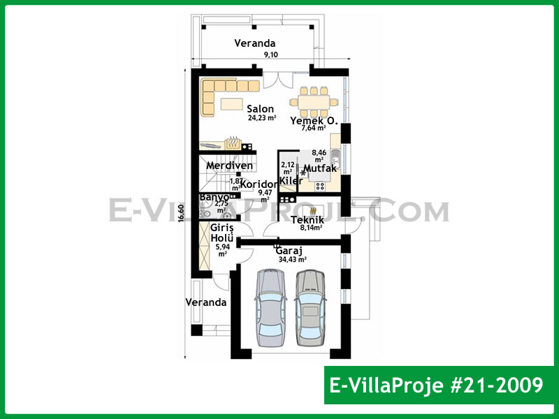Ev Villa Proje #21 - 2009 Thumbnail 2