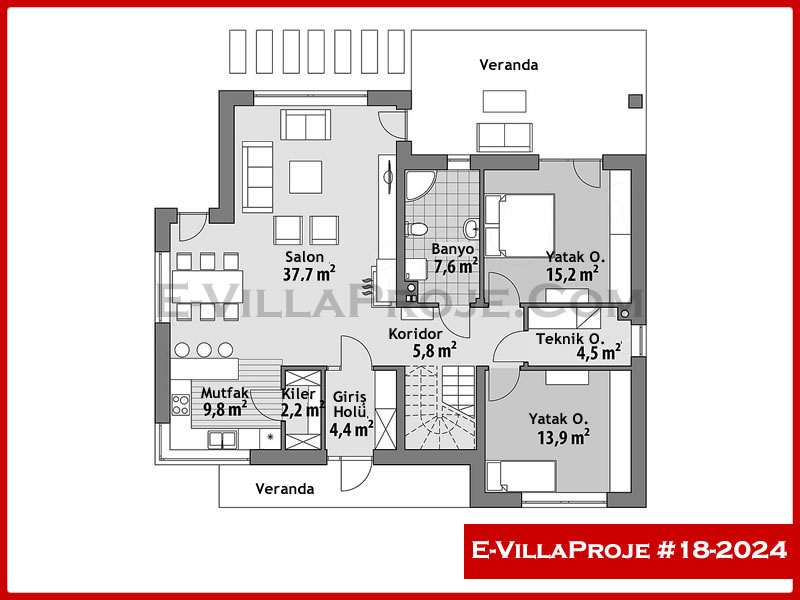 Ev Villa Proje #18 - 2024 Thumbnail 2