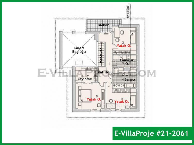 Ev Villa Proje #21 - 2061 Thumbnail 3