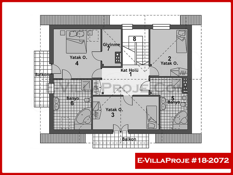 Ev Villa Proje #18 - 2072 Thumbnail 3