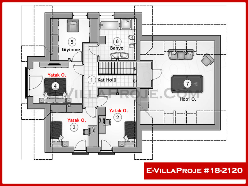 Ev Villa Proje #18 - 2120 Thumbnail 3