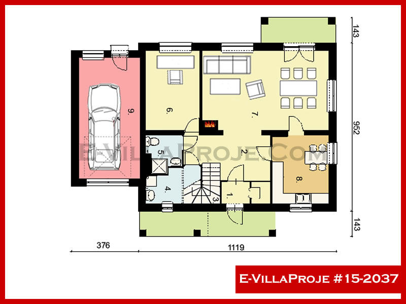 Ev Villa Proje #15 - 2037 Thumbnail 2