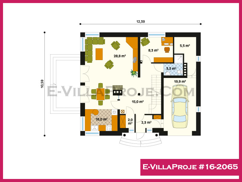 Ev Villa Proje #16 - 2065 Thumbnail 2