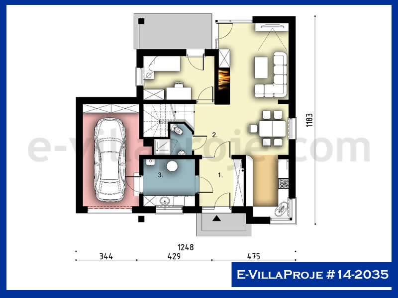 Ev Villa Proje #14 - 2035 Thumbnail 2