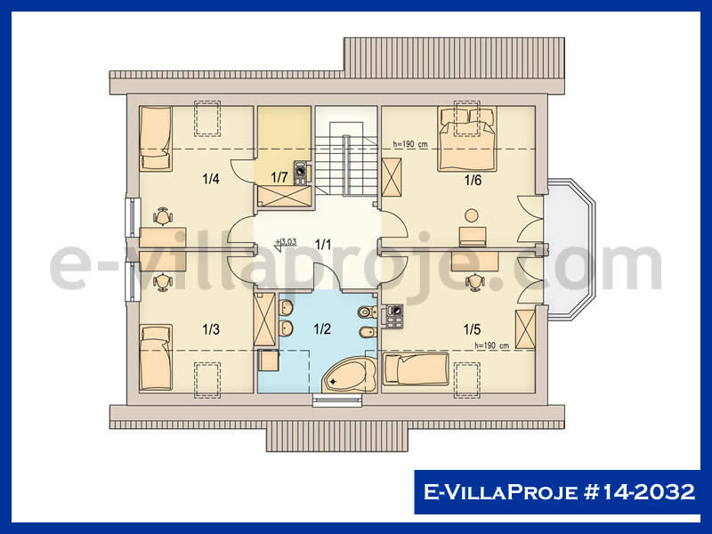 Ev Villa Proje #14 - 2032 Thumbnail 3