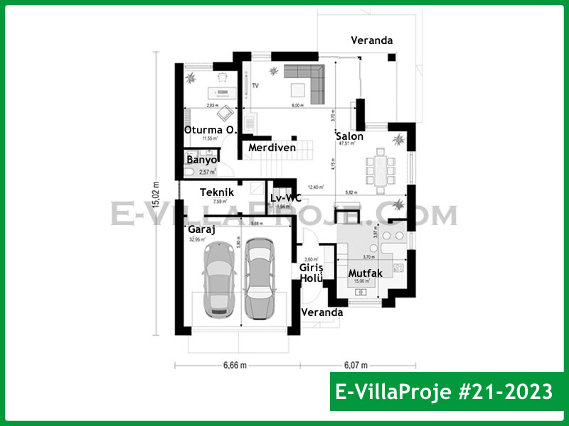 Ev Villa Proje #21 - 2023 Thumbnail 2