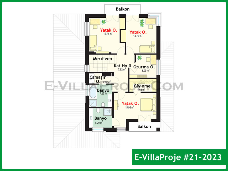 Ev Villa Proje #21 - 2023 Thumbnail 3