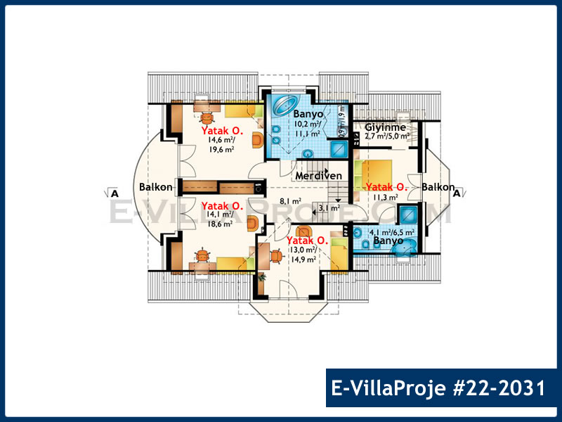 Ev Villa Proje #22 - 2031 Thumbnail 3