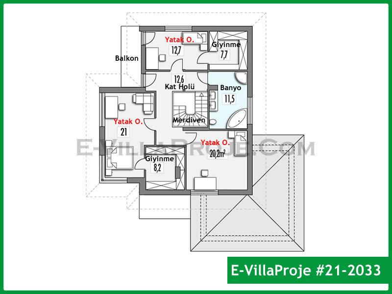 Ev Villa Proje #21 - 2033 Thumbnail 3