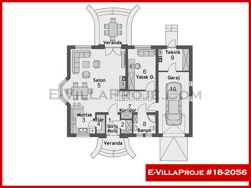 Ev Villa Proje #18 - 2056 Thumbnail 2