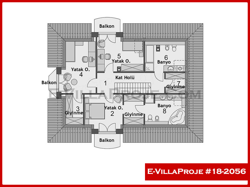 Ev Villa Proje #18 - 2056 Thumbnail 3