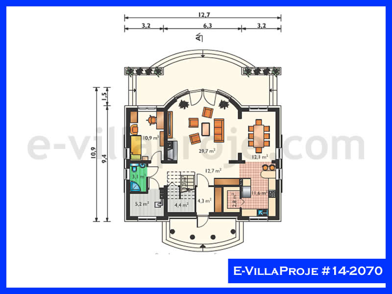 Ev Villa Proje #14 - 2070 Thumbnail 2