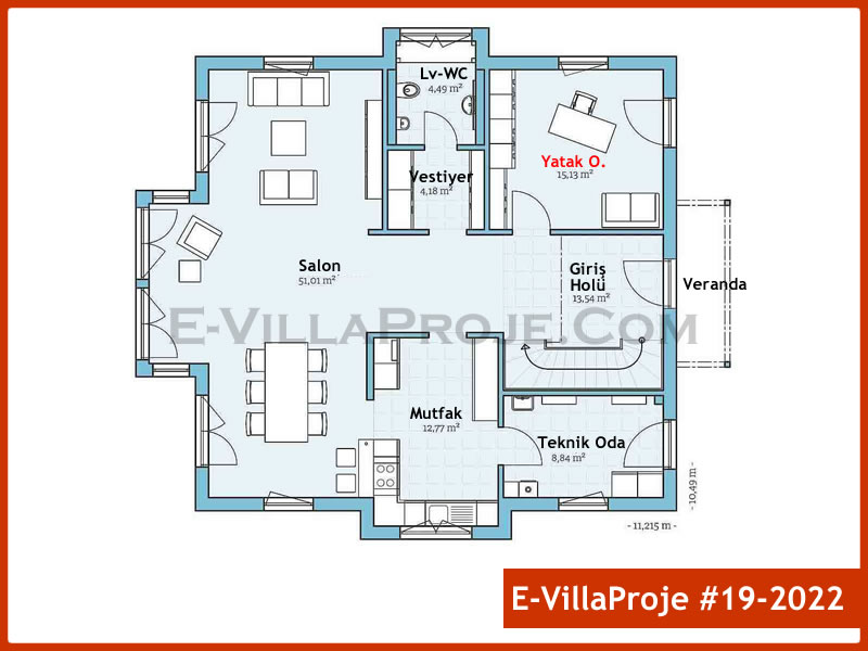 Ev Villa Proje #19 - 2022 Thumbnail 2