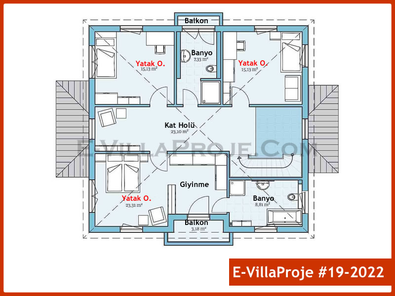 Ev Villa Proje #19 - 2022 Thumbnail 3