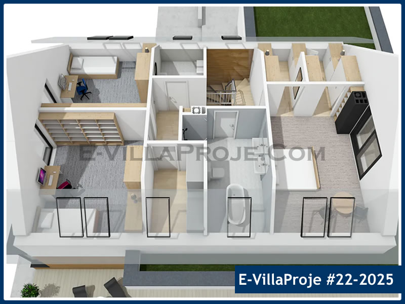 Ev Villa Proje #22 - 2025 Thumbnail 8