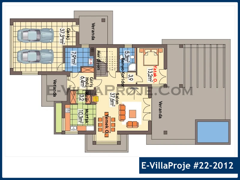 Ev Villa Proje #22 - 2012 Thumbnail 2