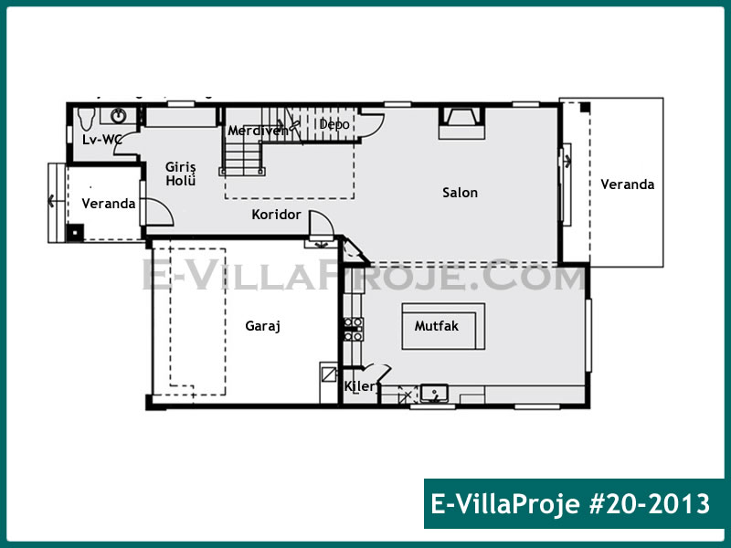 Ev Villa Proje #20 - 2013 Thumbnail 2