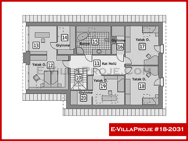 Ev Villa Proje #18 - 2031 Thumbnail 3