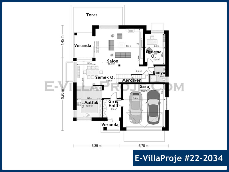 Ev Villa Proje #22 - 2034 Thumbnail 2
