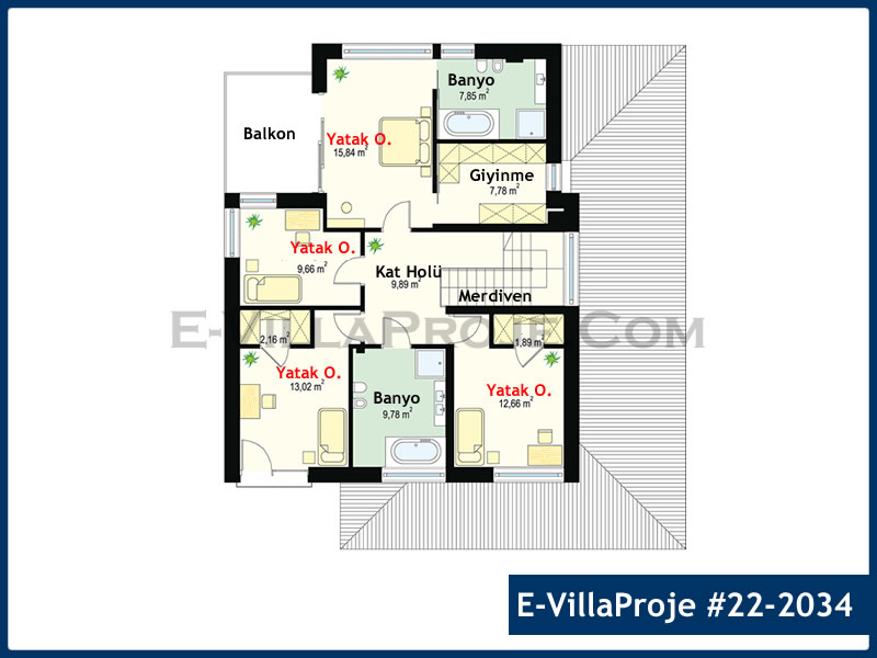 Ev Villa Proje #22 - 2034 Thumbnail 3