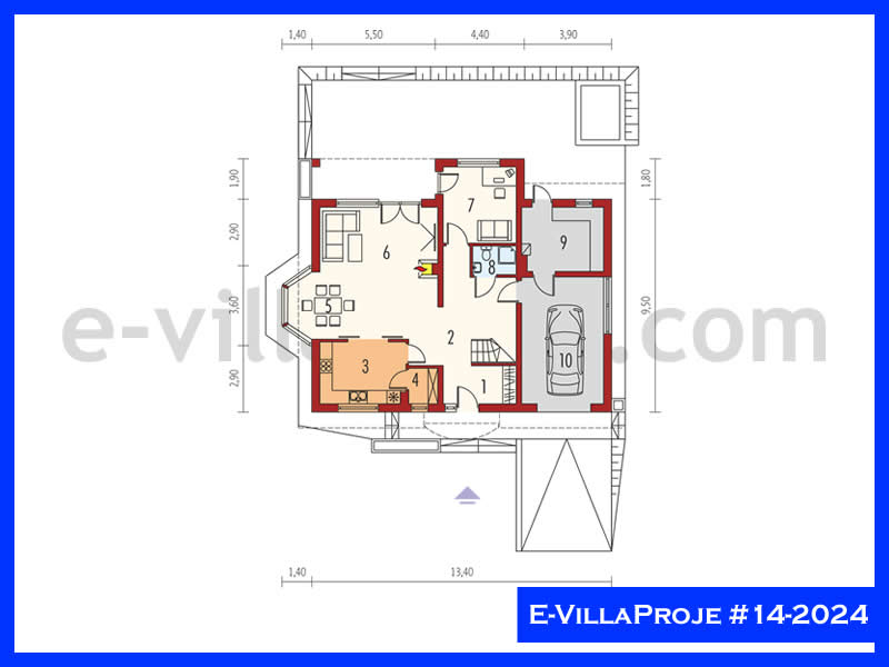 Ev Villa Proje #14 - 2024 Thumbnail 2