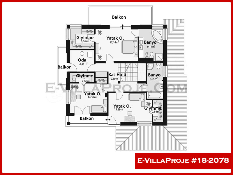 Ev Villa Proje #18 - 2078 Thumbnail 3