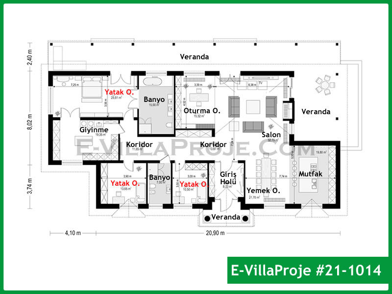 Ev Villa Proje #21 - 1014 Thumbnail 2
