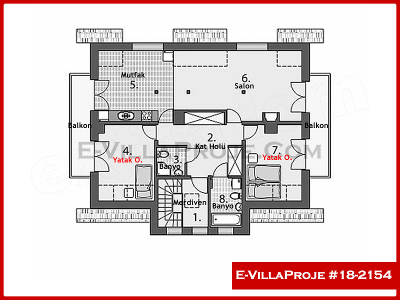 Ev Villa Proje #18 - 2154 Thumbnail 3