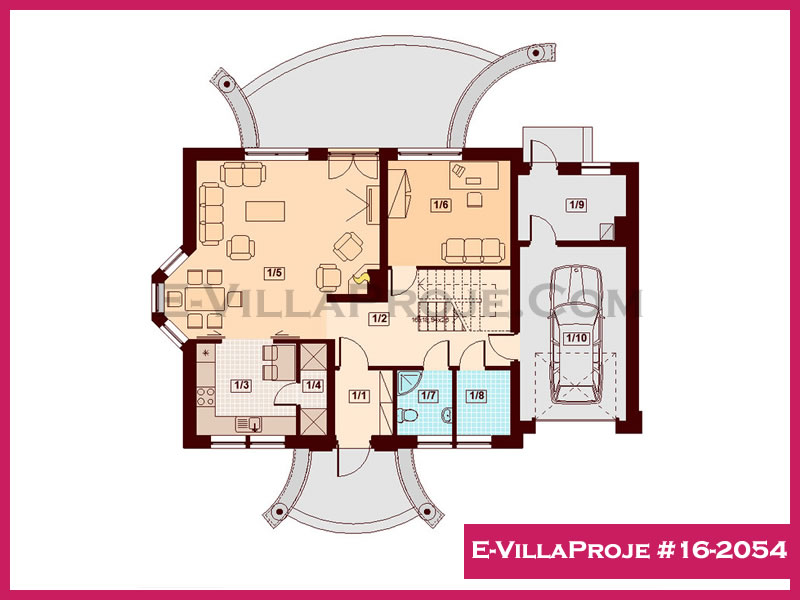 Ev Villa Proje #16 - 2054 Thumbnail 2