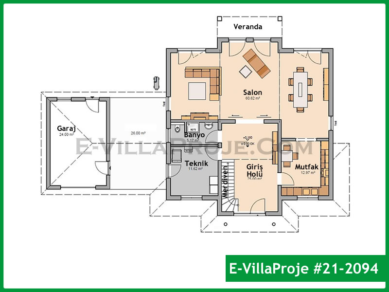 Ev Villa Proje #21 - 2094 Thumbnail 2