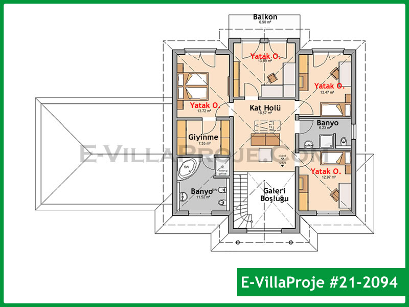 Ev Villa Proje #21 - 2094 Thumbnail 3