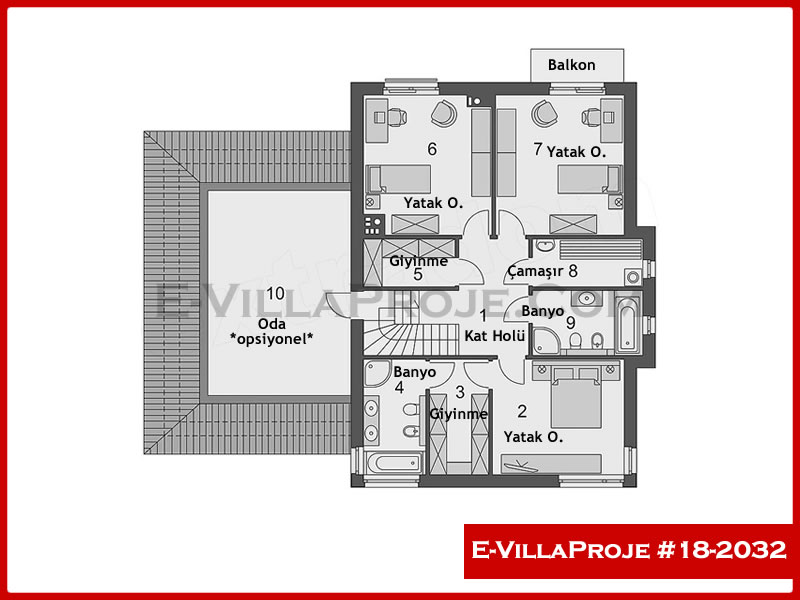 Ev Villa Proje #18 - 2032 Thumbnail 3