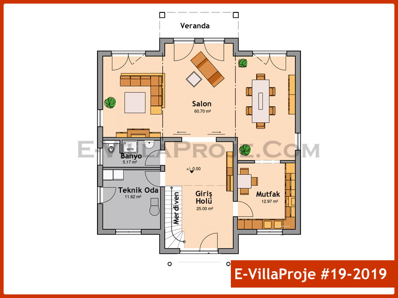 Ev Villa Proje #19 - 2019 Thumbnail 2