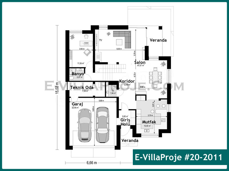 Ev Villa Proje #20 - 2011 Thumbnail 2