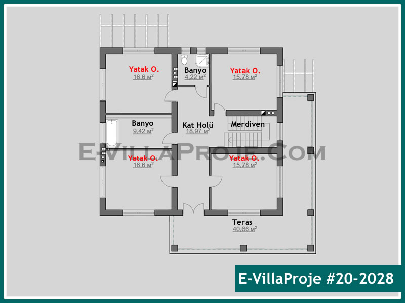 Ev Villa Proje #20 - 2028 Thumbnail 3