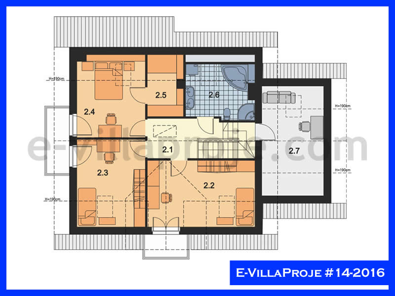Ev Villa Proje #14 - 2016 Thumbnail 3