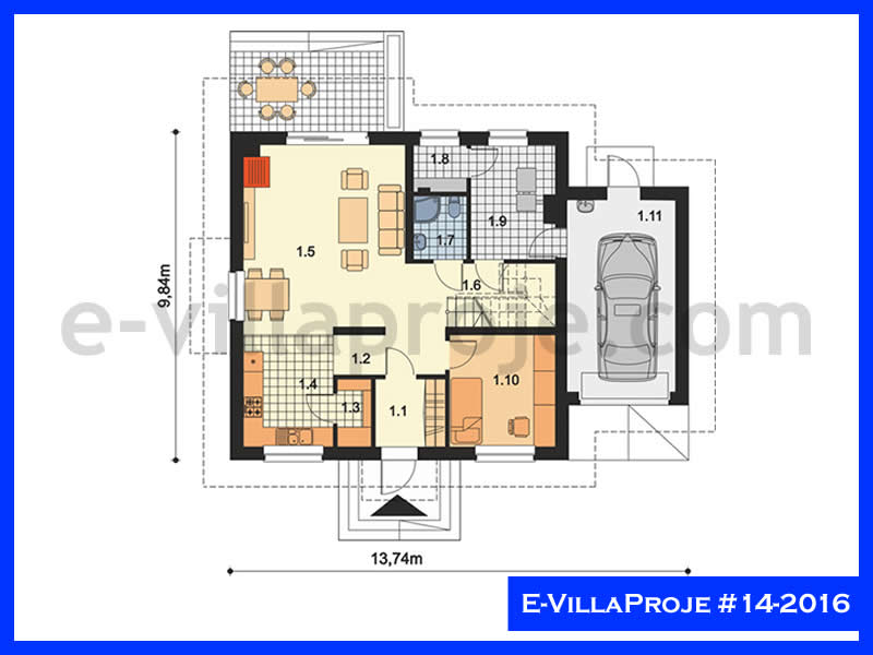 Ev Villa Proje #14 - 2016 Thumbnail 2