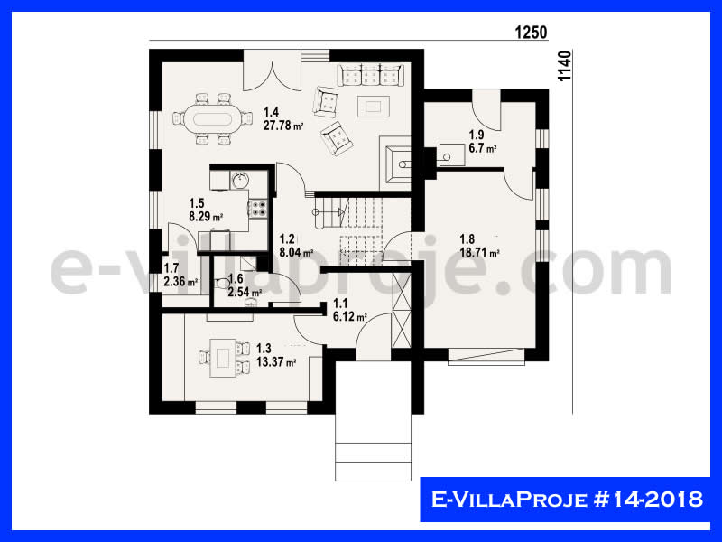 Ev Villa Proje #14 - 2018 Thumbnail 2