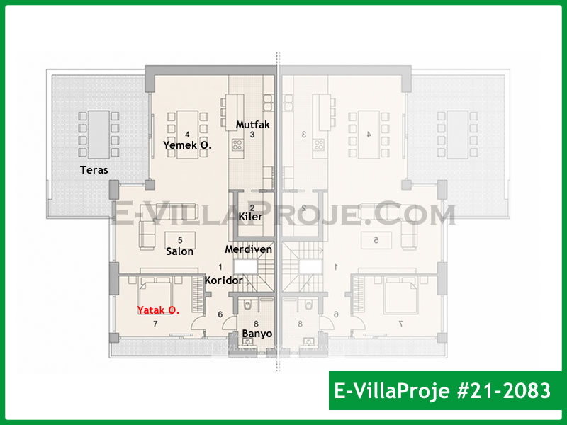 Ev Villa Proje #21 - 2083 Thumbnail 2