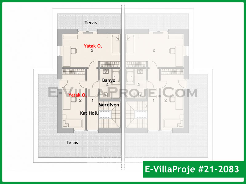 Ev Villa Proje #21 - 2083 Thumbnail 3