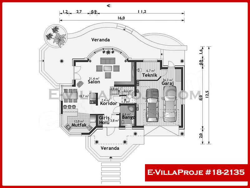 Ev Villa Proje #18 - 2135 Thumbnail 2