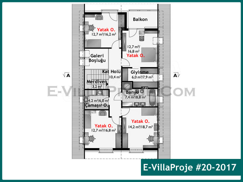 Ev Villa Proje #20 - 2017 Thumbnail 3